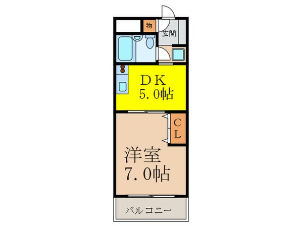 クリテリオン新大阪の物件間取画像